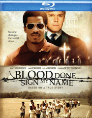 Blood done sign my name.