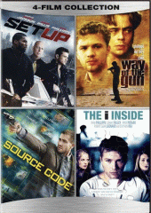 4-film collection : Set up, Way of the gun, Source code, The inside
