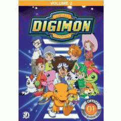 Digimon digital monsters Season 1, Volume 2.