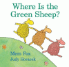 Where is the green sheep