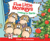 Five little monkeys looking for Santa