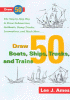 Draw 50 boats, ships, trucks & trains