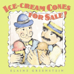 Ice-cream cones for sale!