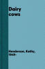 Dairy cows