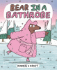 Bear in a bathrobe