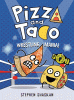 Pizza and Taco. Wrestling mania!