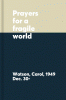 Prayers for a fragile world