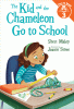 The kid and the chameleon go to school