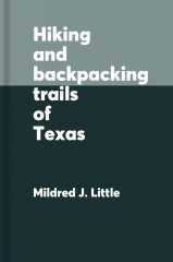 Hiking and backpacking trails of Texas