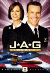 JAG, Judge Advocate General. The eighth season