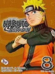 Naruto shippuden. DVD set 8