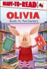 Olivia goes to the library