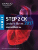 USMLE step 2 CK lecture notes 2017. Internal medicine