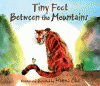 Tiny feet between the mountains