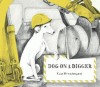 Dog on a digger