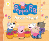 Peppa Pig and the apple stand