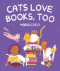 Cats love books, too