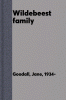 Wildebeest family