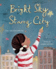 Bright sky, starry city
