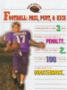 Football. Pass, punt, and kick