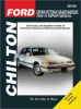 Chilton's Ford Crown Victoria 1989-10 repair manual