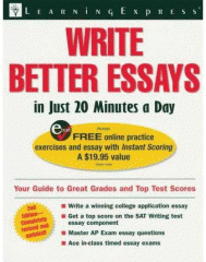 Write better essays in just 20 minutes a day.