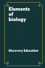 Elements of biology. Organization in living system...