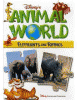 Disney's animal world. Elephants. Rhinos