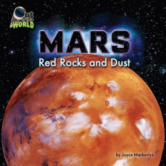 Mars : red rocks and dust
