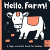 Hello farm! : a high-contrast book for babies