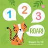 123 roar! : count to 10 with peep-through pages.