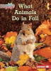 What animals do in Fall