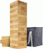 Lawn game [kit] : giant toppling tower.