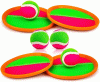 Lawn game [kit] : toss & catch game set.
